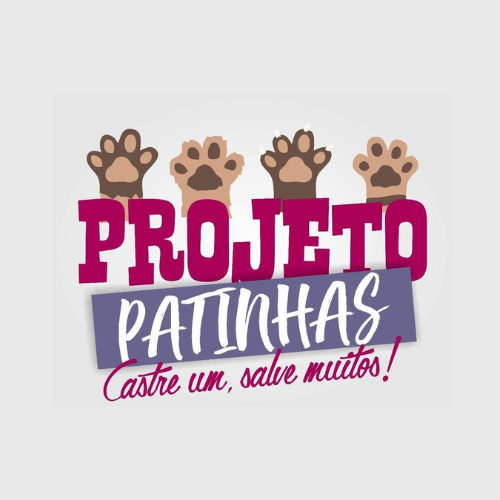 Logo da ONG Projeto Patinhas